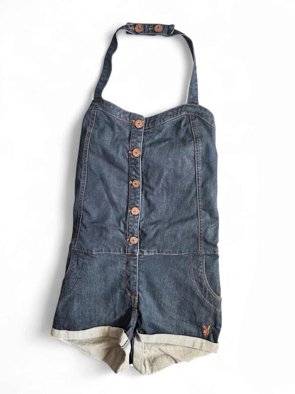 Playboy Denim Romper